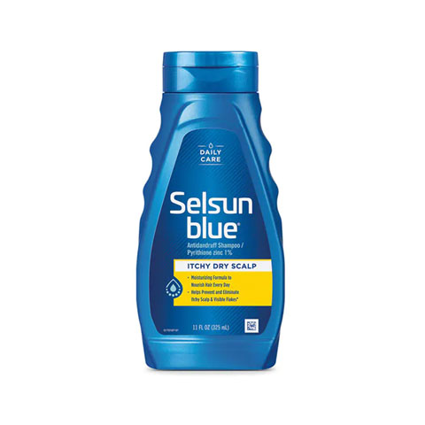 Selsun Blue Daily Care Itchy Dry Scalp Anti Dandruff Shampoo 325ml