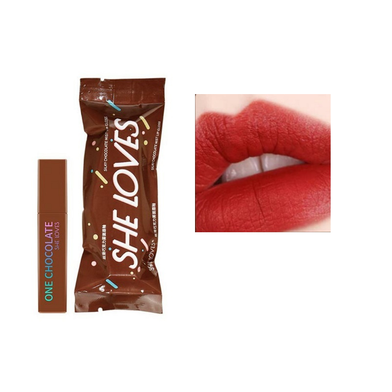 She Loves Silky Chocolate Mist Lip Gloss - 740