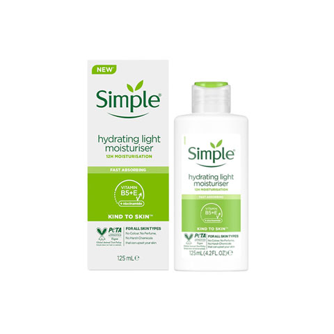 Simple Kind to Skin Hydrating Light Moisturiser 125ml