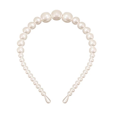 Simple Pearl Garland Hair Hoop Headband (20126)
