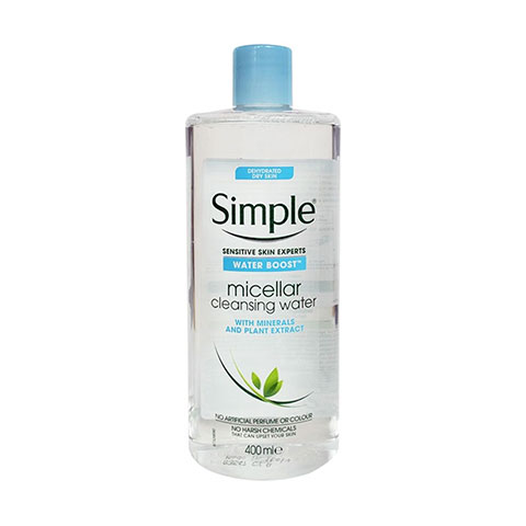Simple Sensitive Skin Experts Water Boost Micellar Cleansing Water 400ml
