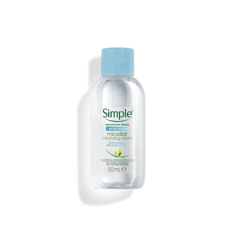 Simple Sensitive Skin Experts Water Boost Micellar Cleansing Water 50ml