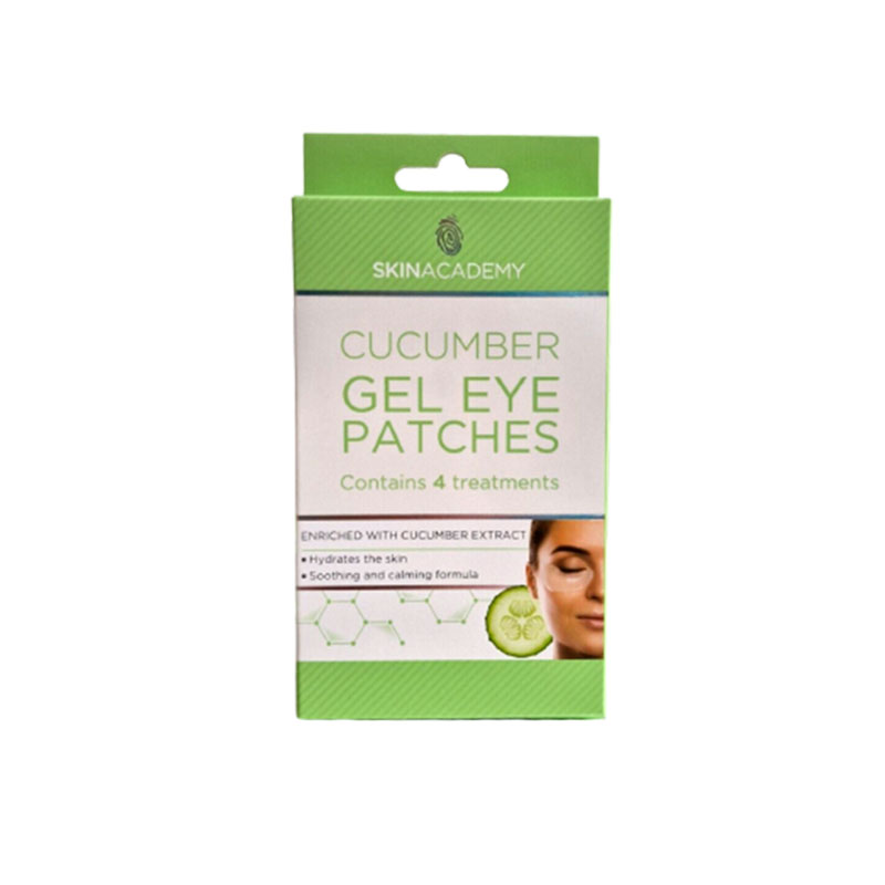 Skin Academy Cucumber Gel Eye Patches - 4pairs