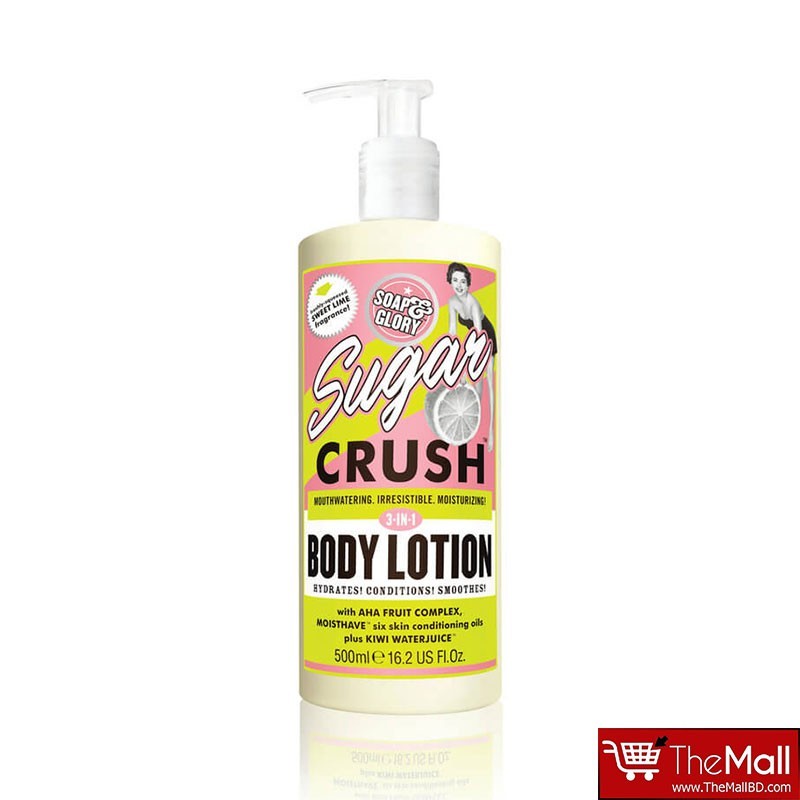 Soap & Glory Sugar Crush 3 in 1 Body Lotion 500ml