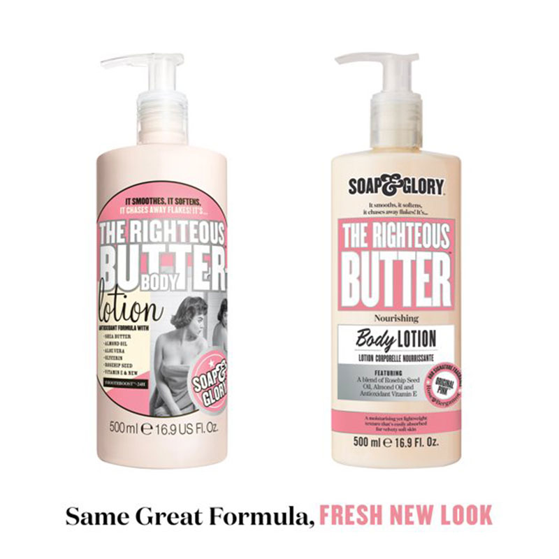 Soap & Glory The Righteous Butter Nourishing Body Lotion 500ml