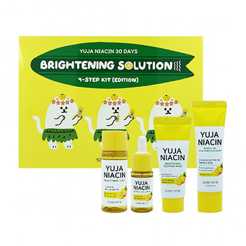 SOME BY MI Yuja Niacin 30 Days Brightening Solution 4-Step Kit