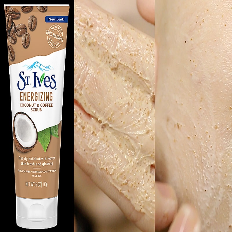 St. Ives Energizing Coconut & Coffee Face Scrub 170g