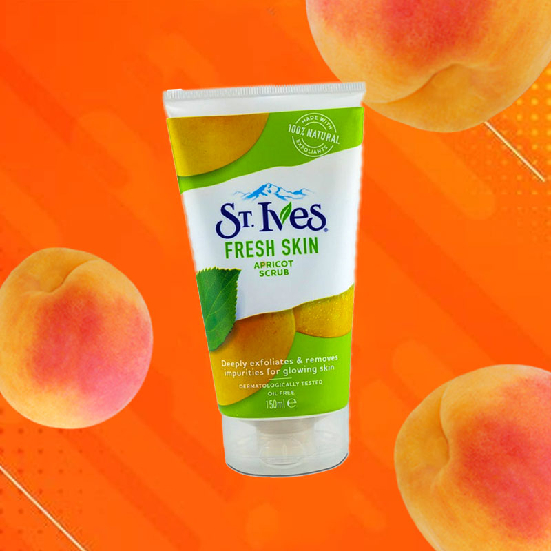 St. Ives Fresh Skin Apricot Scrub 150ml || The MallBD