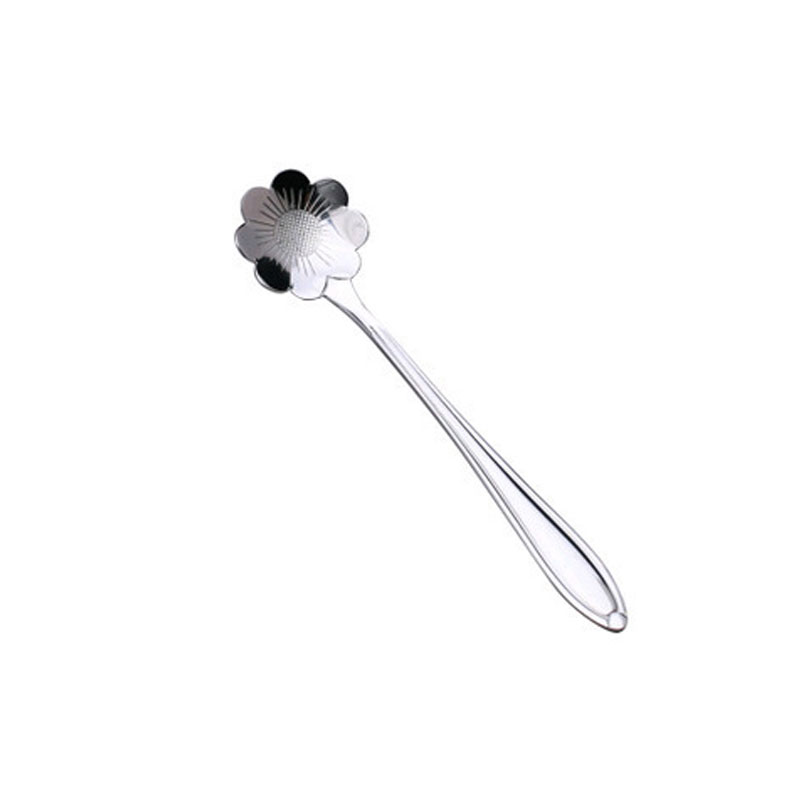 Stainless Steel Cherry Blossom Coffee Spoon (6)
