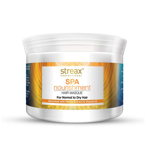 Streax Professional Spa Nourishment Hair Masque for Normal To Dry Hair 500g