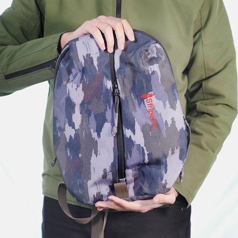Stripelnc Mini Travel Backpack - Urban Camouflage (90909)