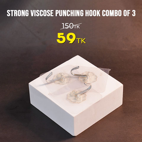 Strong Viscose Punching Hook Combo of 3