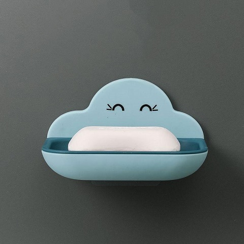 Strong Wall Adhesive Cute Double Layer Soap Case (301185)