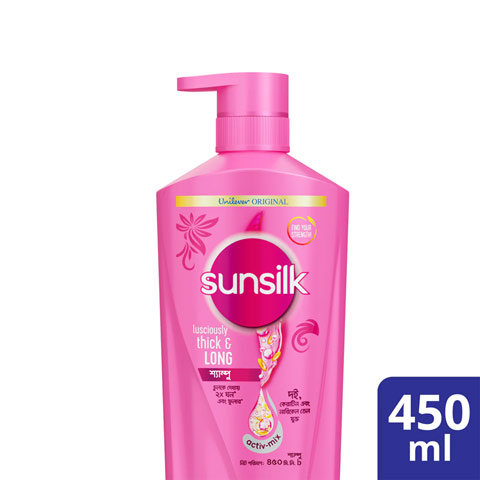 Sunsilk Lusciously Thick & Long Shampoo 450ml