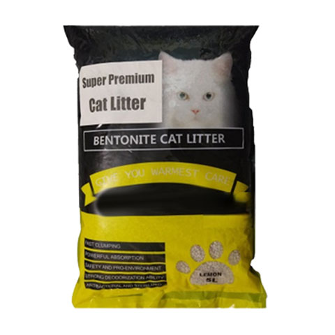 Care Cat Bentonite Cat Litter 5L - Lemon Flavour