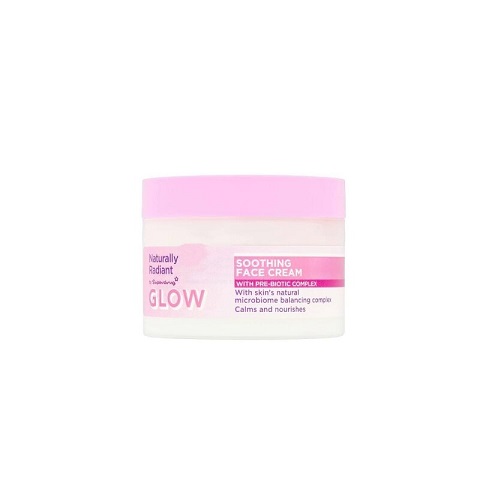 Superdrug Naturally Radiant Glow Soothing Face Cream 75ml