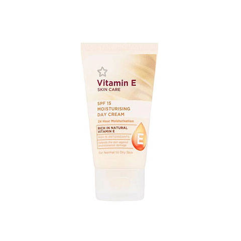 Superdrug Vitamin E SPF15 Moisturising Day Cream  50ml