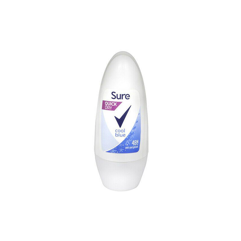 Sure Cool Blue Anti-Perspirant Deodorant Roll-On 50ml - Quick Dry