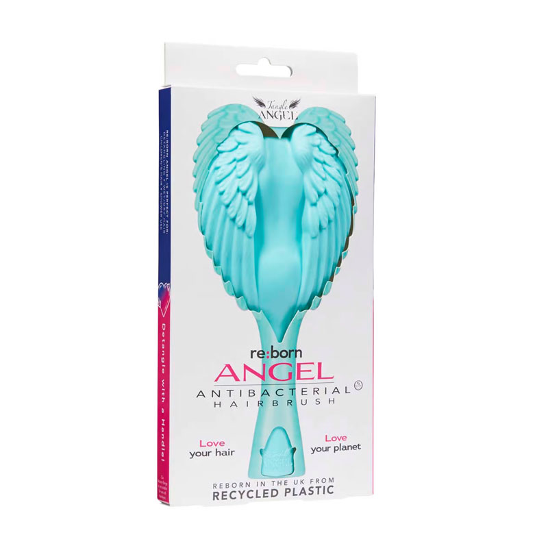 Tangle Angel Reborn Angel Antibacterial Hair Brush - Aqua