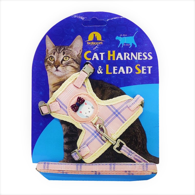 Taotaopets Cat Harness & Lead Set (20227) || The MallBD