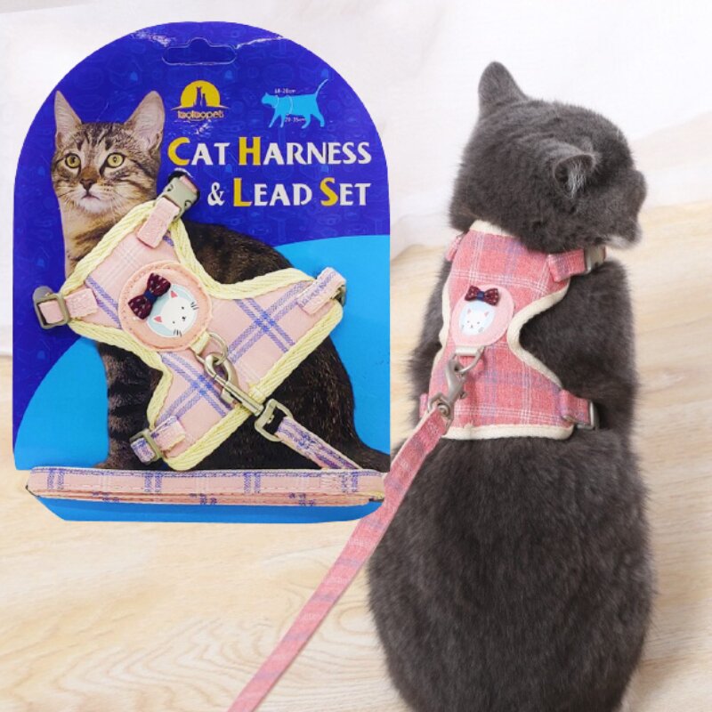 Taotaopets Cat Harness & Lead Set (20227) || The MallBD