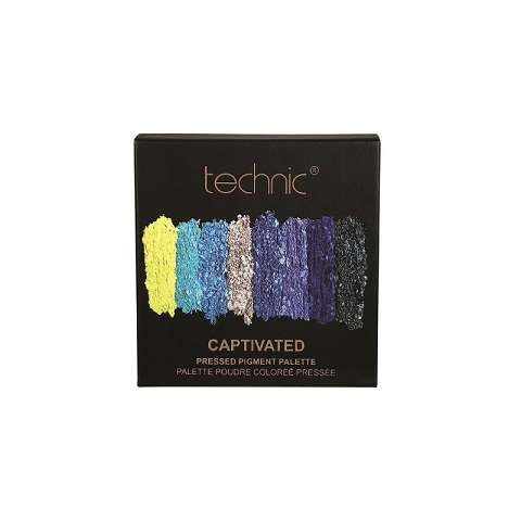 Technic 9 Pressed Pigments Eyeshadow Palette - Captivated