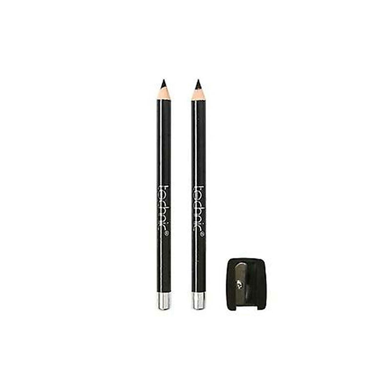 Technic Eyeliner Duo + Pencil Sharpener 2.4g - Black