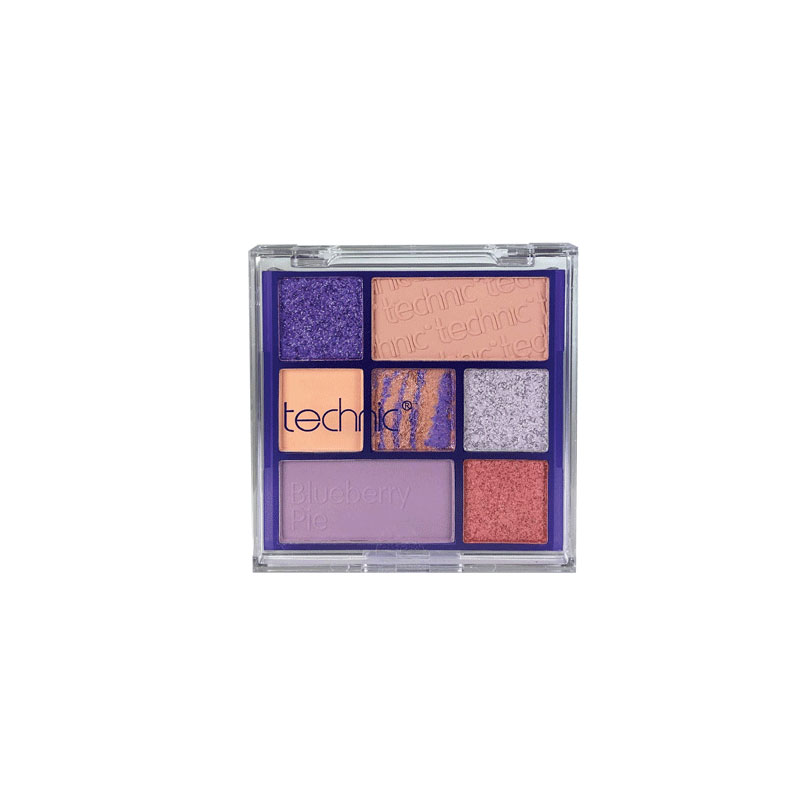 Technic Eyeshadow and Pressed Pigments Palette 10.5g - Blueberry Pie