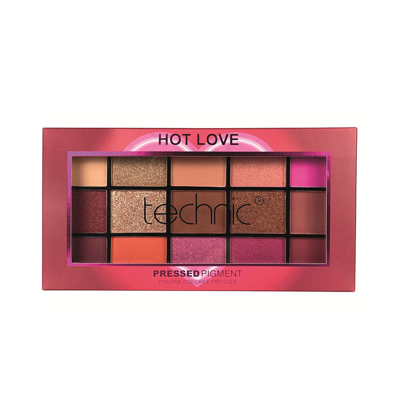 Technic Hot Love Pressed Pigment Eyeshadow Palette