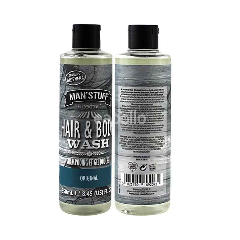 Technic Man's Stuff Original Hair & Body Wash 250ml