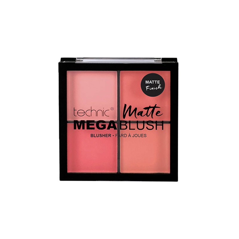 Technic Matte Mega Blush Blusher Palette - Fard A Joues