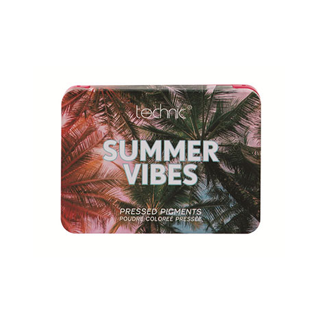 Technic Summer Vibes Pressed Pigment Eyeshadow Palette