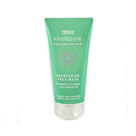 Tesco Kind & Pure Refreshing Face Wash For Sensitive Skin 150ml