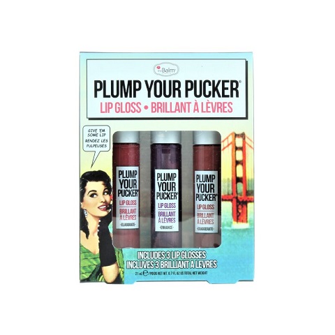 The Balm Cosmetic Plump Your Pucker Lip Gloss Set