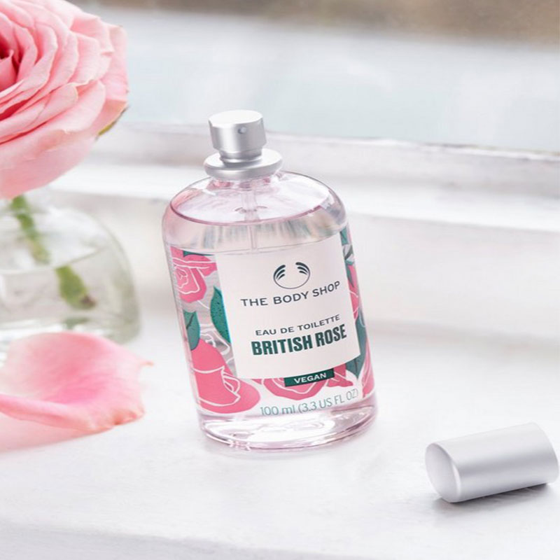 The Body Shop British Rose Eau De Toilette 100ml - Vegan
