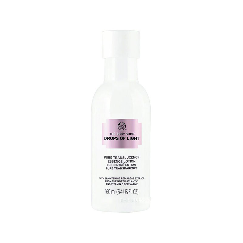 The Body Shop Drops Of Light Pure Translucency Essence Lotion 160ml
