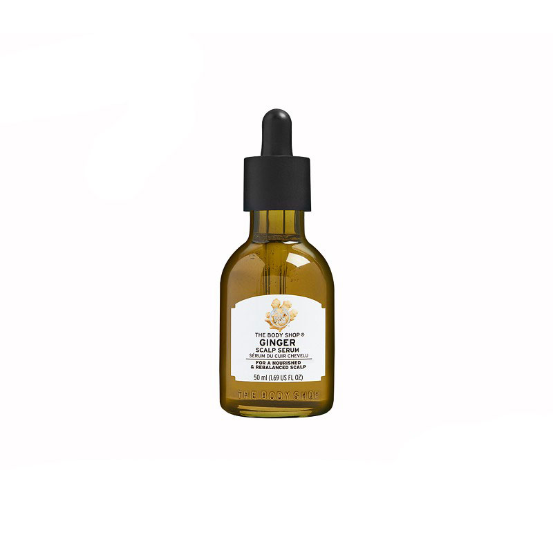 body shop ginger scalp serum review