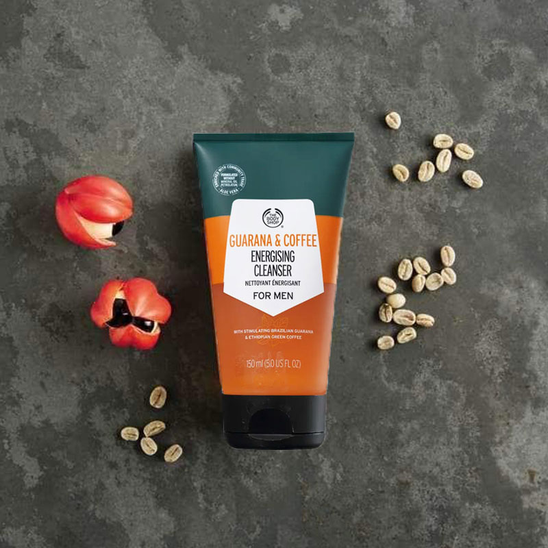 The Body Shop Guarana & Coffee Energising Cleanser For Men 150ml