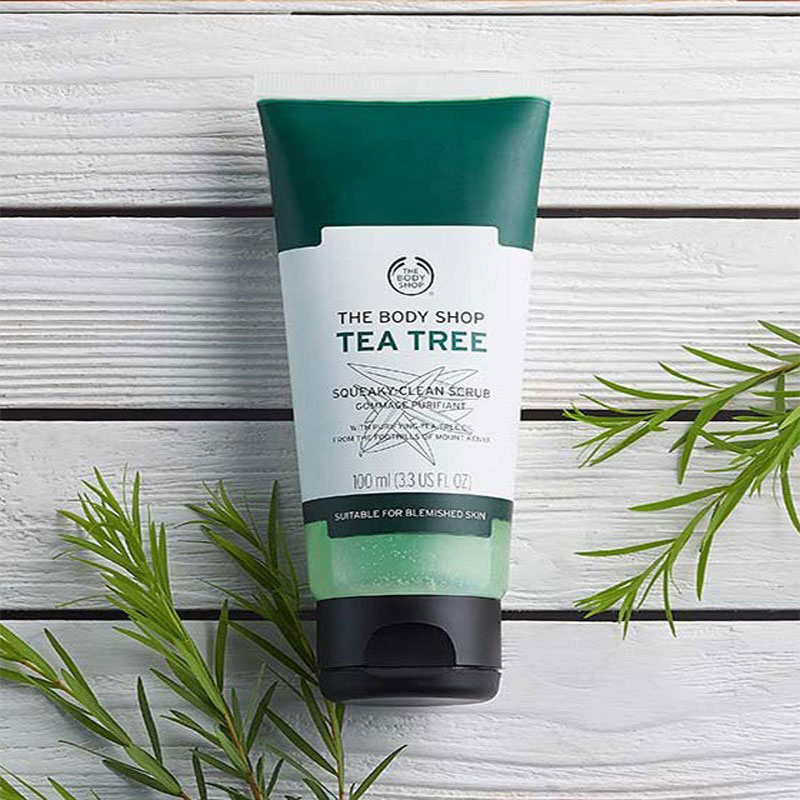The Body Shop Tea Tree Squeaky-Clean Scrub 100ml