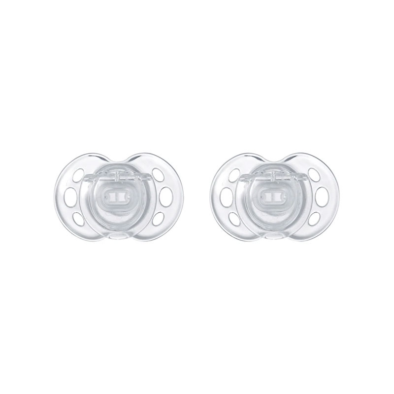 Tommee Tippee Air Style Orthodontic 6-18m Soother 2pc - White