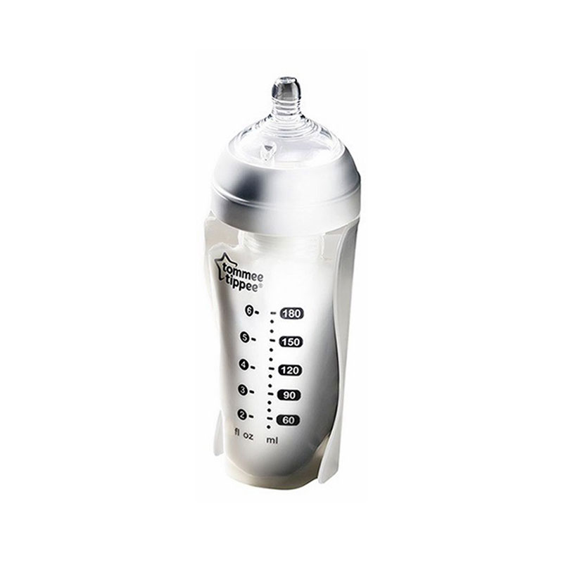 Tommee Tippee Express & Go Breast Milk Pouch Bottle 180ml