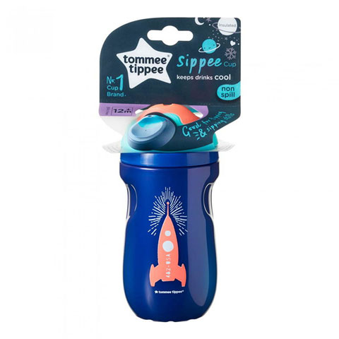 Tommee Tippee Insulated Sippy Cup 260ml (12m+) - Blue (1284)