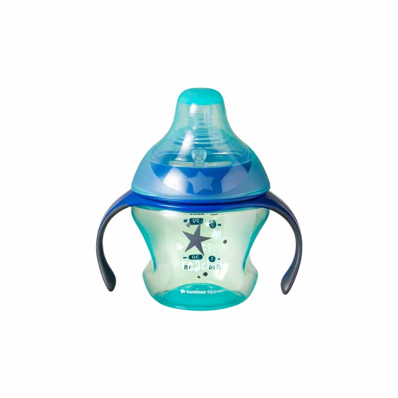 Tommee Tippee Transition Baby's 1st Soft Spout Cup 4m+ 150ml - Green (0805)