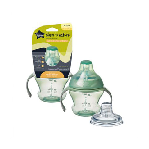 Tommee Tippee Transition Cup150ml 4m+ - Green (8351)