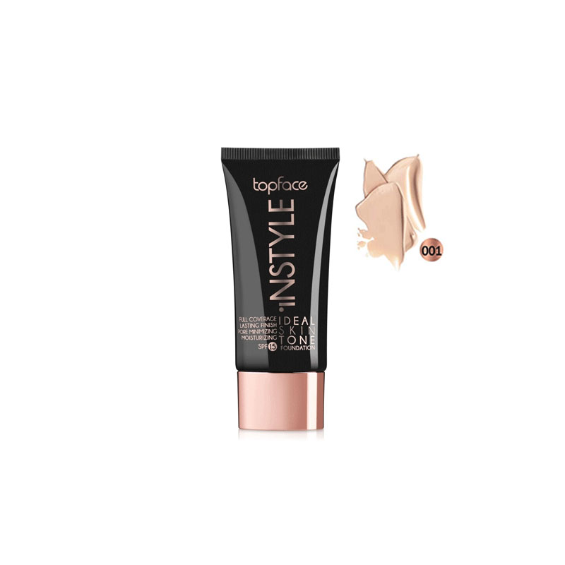 Topface Instyle SPF15 Ideal Skin Tone Foundation 30ml - 001