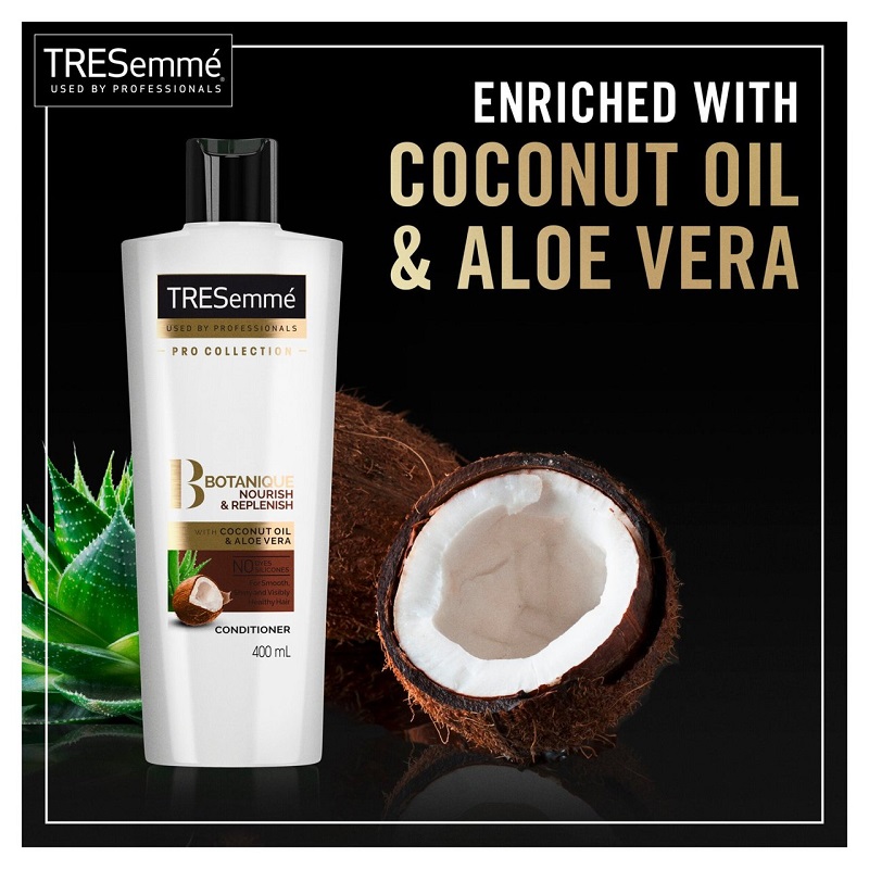 Tresemme Botanique Nourish & Replenish With Coconut Oil & Aloe Vera Conditioner 400ml
