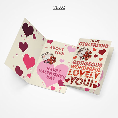 Valentine Gift Card - VL002