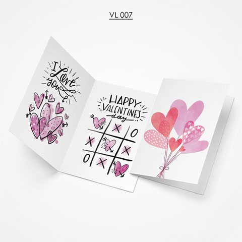Valentine Gift Card - VL007