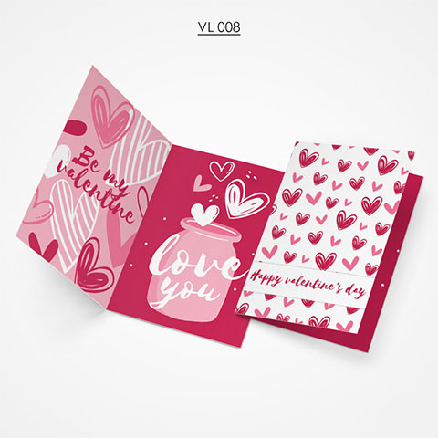 Valentine Gift Card - VL008