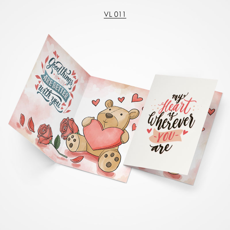 Valentine Gift Card - VL011